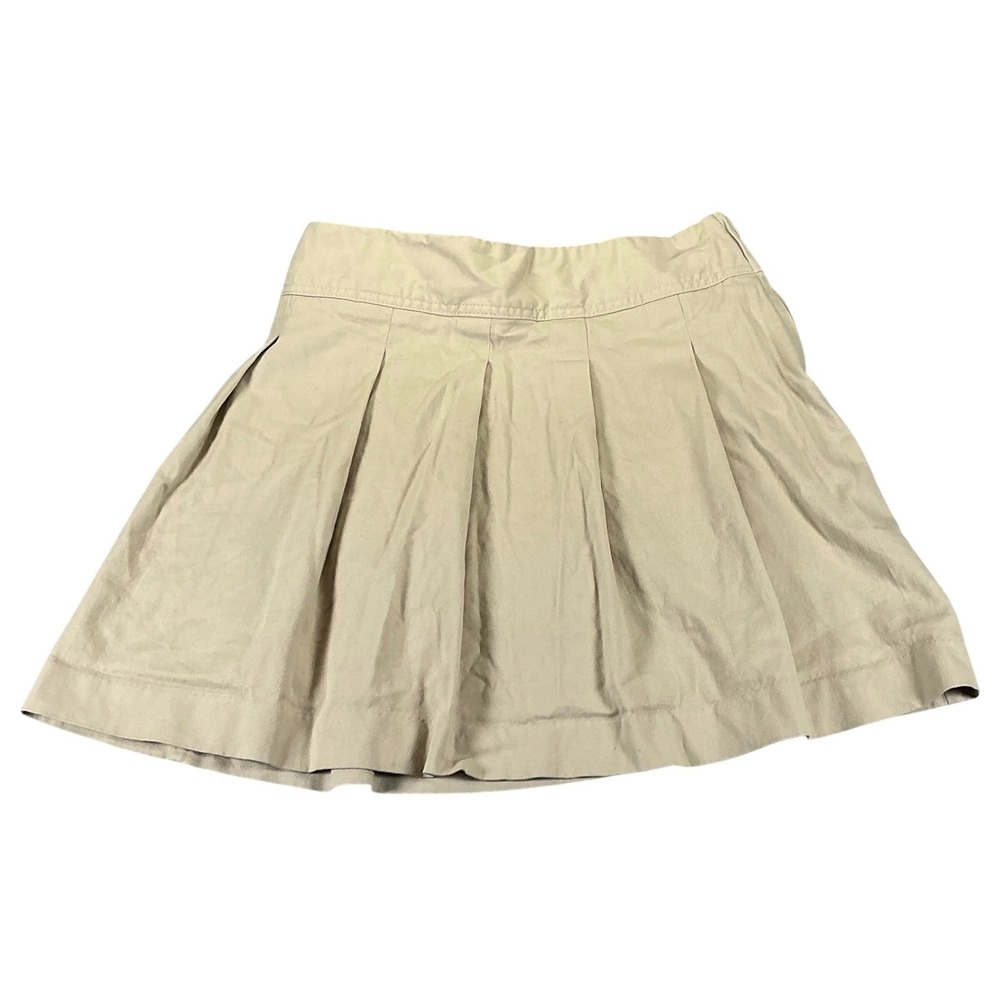 The Children's Place Skort Girls 14 Plus Khaki Pleated School‎ Uniform